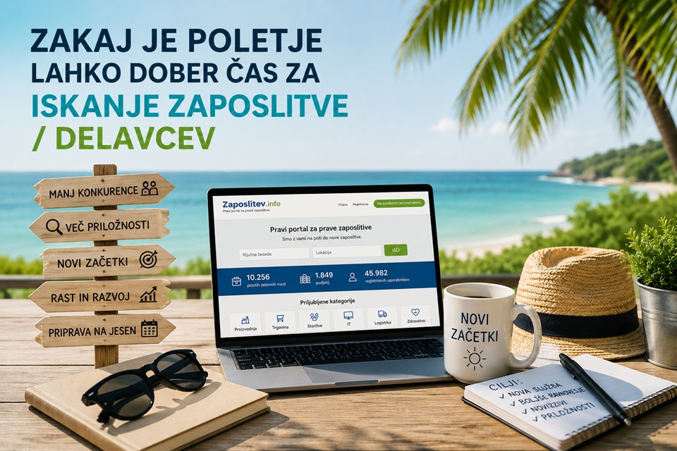iskanje zaposlitve poleti